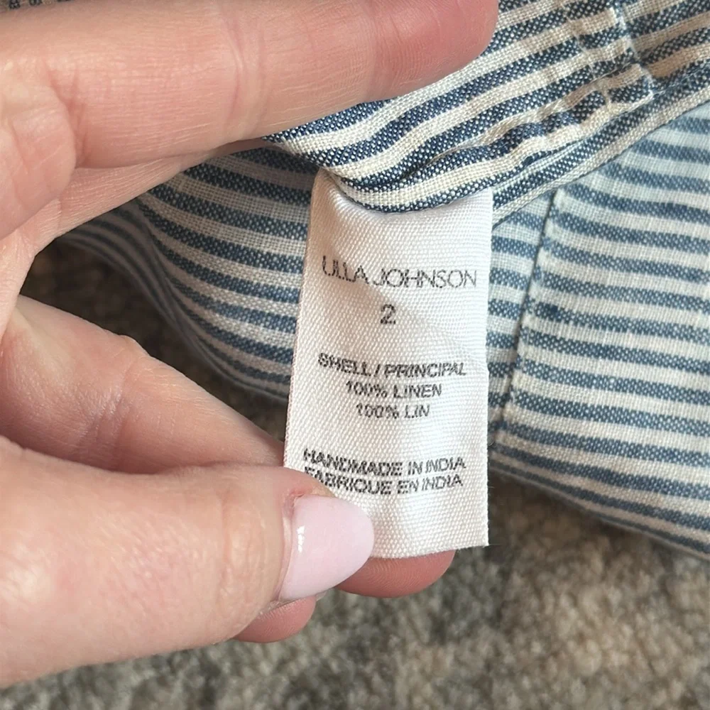 Ulla Johnson Linen Asa Shorts from Spring-Summer 2022 - Picture 11 of 12